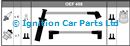 OEF458 LANCIA DEDRA  HT Ignition Leads 