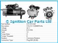 ICP-STU1441 VOLVO Trucks 9700 9900 FH FH 12 FM FM 12 Starter motor  Supplied by Ultra SPARKS England