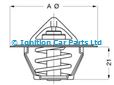 PWA3000-8 MERCEDES-BENZ SL Thermostat 