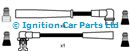 SMP-73236 RENAULT 19 Mk I 19 Mk I Chamade 19 Mk II 19 Mk II Chamade Ignition Cable Kit SMP