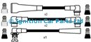 a SMP-73480 RENAULT 21 Ignition Cable Kit SMP