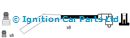 SMP-73513 LAND ROVER RANGE ROVER Mk II Ignition Cable Kit SMP