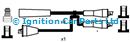SMP-73556 FIAT RITMO Mk I RITMO Mk II Ignition Cable Kit SMP