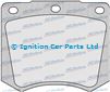 a AC058915D BENTLEY CONTINENTAL CONTINENTAL Convertible EIGHT Brake Pad Set ACDelco