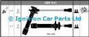 SMP-OEF011 KIA CARENS MK 1 CLARUS SHUMA Mk I Ignition Cable Kit SMP