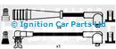 SMP-OEF034 RENAULT 18 18 Variable 21 25 ESPACE Mk I ESPACE Mk II Ignition Cable Kit SMP
