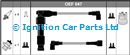 SMP-OEF047 VAUXHALL CALIBRA CAVALIER Mk III Ignition Cable Kit SMP