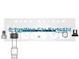SMP-OEF1008 VAUXHALL OMEGA Ignition Cable Kit SMP