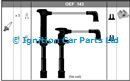 SMP-OEF143 MAZDA MX-3 Ignition Cable Kit SMP