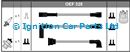 a SMP-OEF325 FIAT REGATA UNO Ignition Cable Kit SMP
