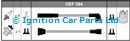 SMP-OEF364 MAZDA 323 Mk I 323 Mk II Ignition Cable Kit SMP