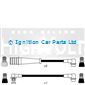 OEF841 RENAULT 21 Ignition Leads Made in UK
