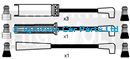 SMP-OEF902 DAEWOO ESPERO NEXIA Ignition Cable Kit SMP