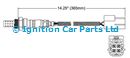 PL5293B NISSAN MARCH MICRA Lambda Sensor BOSCH