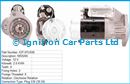 ICP-STU936 NISSAN PICK UP UP Starter Motor  Supplied by Ultra SPARKS England
